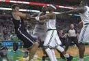 (Vidéo) Rajon Rondo déclenche une bagarre face aux Nets et met fin à sa série