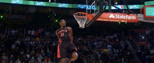 Terrence Ross survole le Slam Dunk Contest